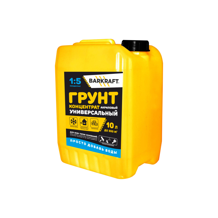 BARKRAFT Грунт акриловый УНИВЕРСАЛЬНЫЙ 10л/78шт