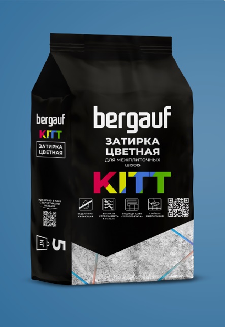 Затирка Bergauf Kitt 2кг. бежевая