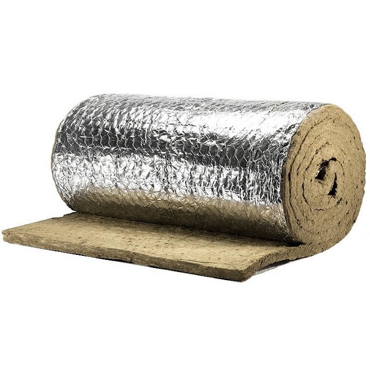 Утеплитель Rockwool Вайред Мат 80 Кашированный фольгированный 4000х1000х60 мм
