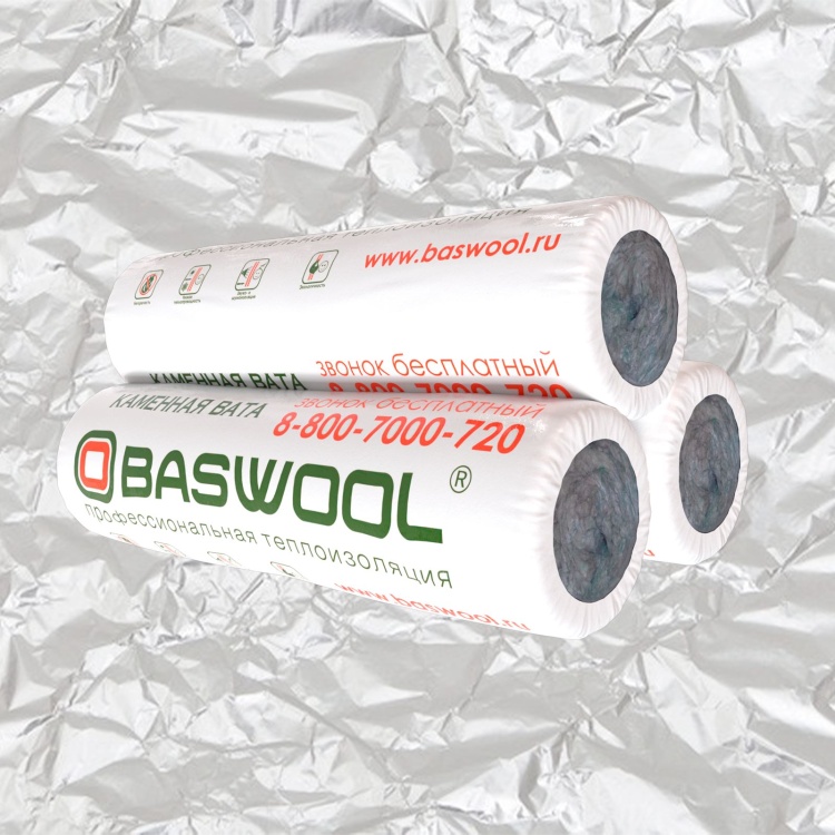 Мат прошивной BASWOOL  МП-80 ГОСТ 21880-2022 3000х1200х50 мм