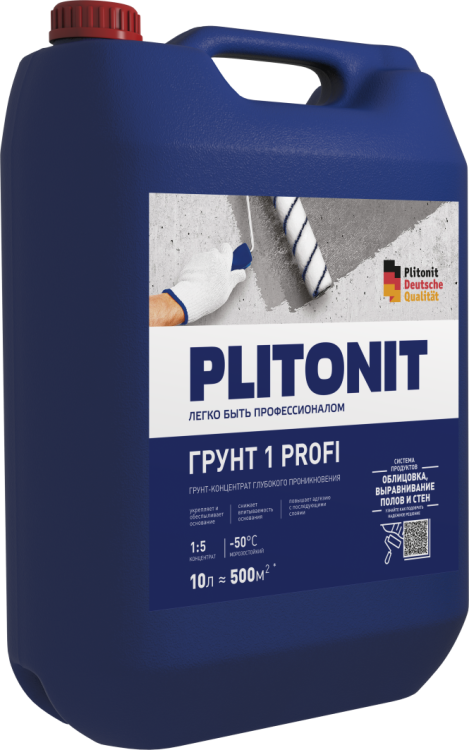 Грунт концентрат Plitonit Грунт-1 10л